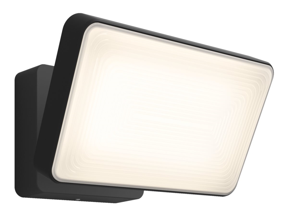 Philips Hue W Welcome Strålkastare utomhus, svart 230v