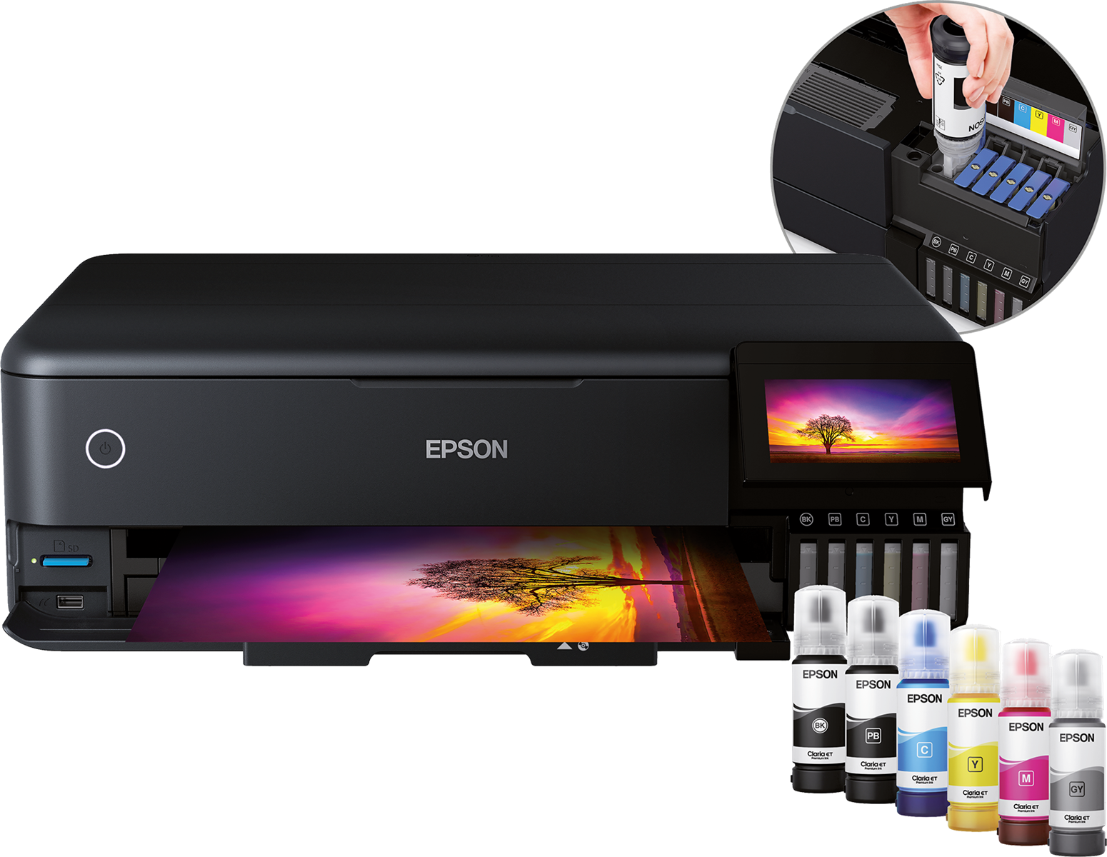 EPSON ECOTANK ET-8550 A3 FOTOSKRIVARE