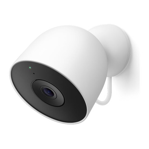 Google Nest 2:a generationens utomhus IP-kamera (kabelansluten/vit)