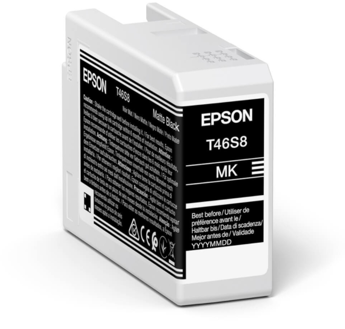 Epson T46S8 UltraChrome Pro 10 Matt Svart, 25ml, bild 3