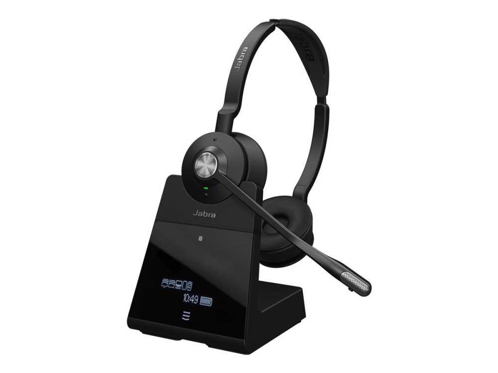 Jabra Engage 75 SE headset 9659-583-111-1 DECT/Bluetooth, stereo lågeffekt