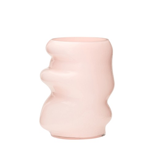 Hübsch - Lote Vase - Pink - 20x16xh25cm