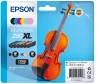Epson 250XL Multipack 6 färger, svart/gul/cyan/ljus cyan/magenta/ljus magenta