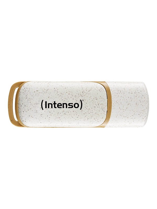 Intenso Green Line - USB flash-enhet - 128 GB - USB 3.2 Gen 1 - beige, brun, bild 4