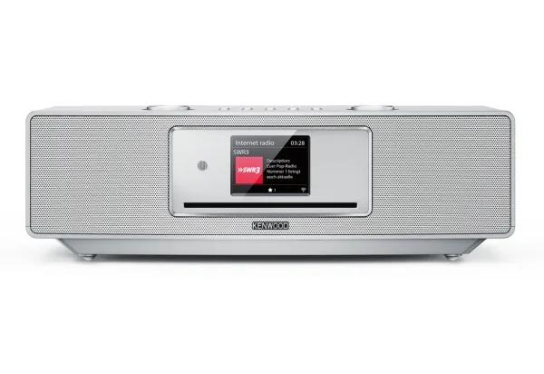 Kenwood CR-ST700SCD-S minisystem DAB+/internetradio 43 W, silver