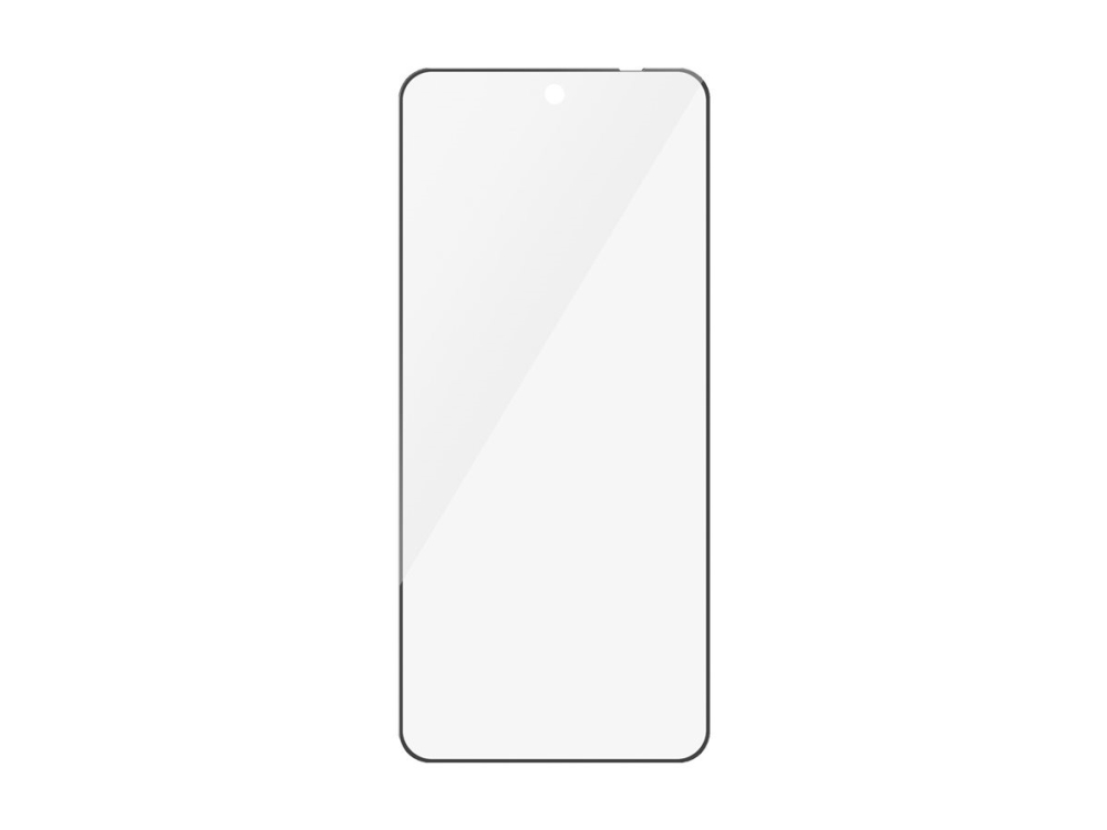 PanzerGlass - Skärmskydd för mobiltelefon - ultrabred passning - glas - ramfärg svart - för Motorola Moto G34