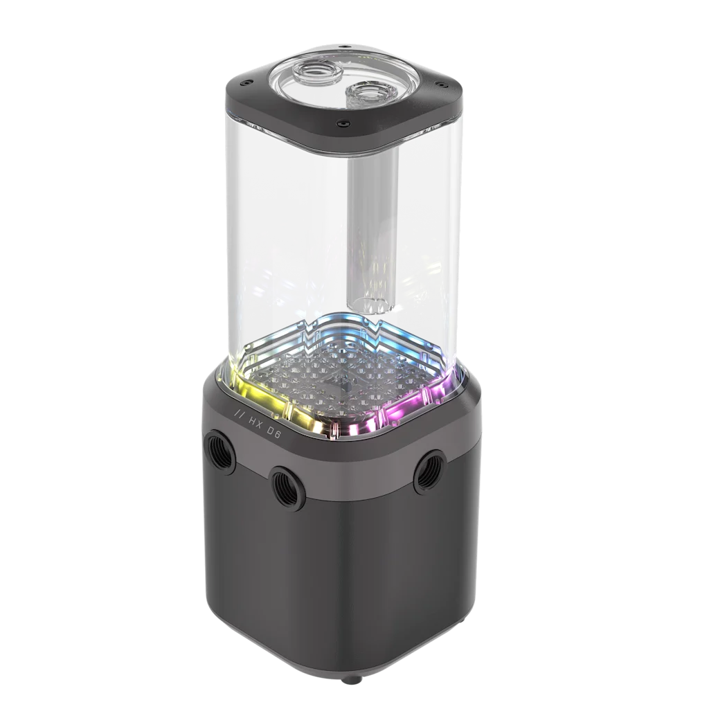 Corsair iCUE LINK XD6 RGB Elite Pump Reservoir Svart