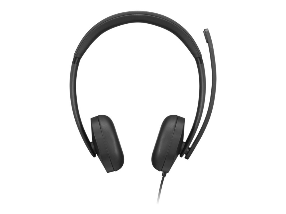 Lenovo VoIP Headset 5000 kabelanslutet headset, svart