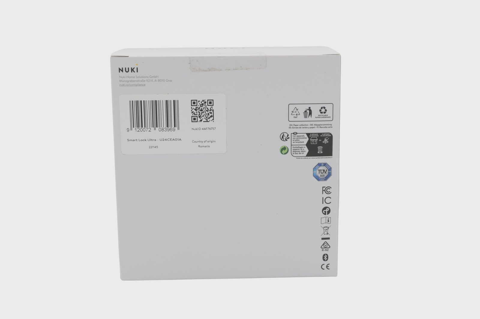 Nuki 221145 Smart Lock Ultra smartlås Bluetooth Wi-Fi Matter, bild 2