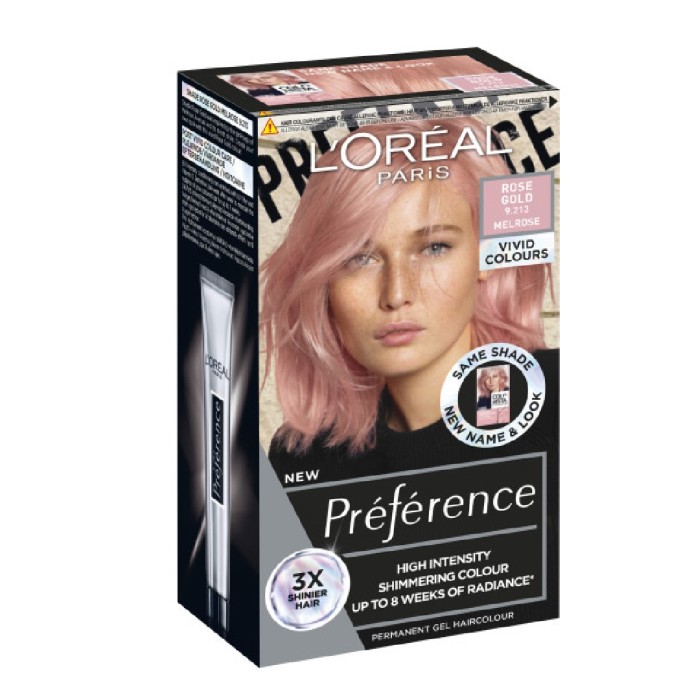 Loreal Paris Préférence Vivids Rose Gold 9.213