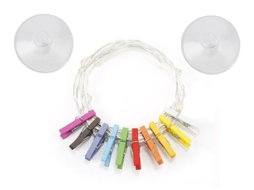 Kikkerland - Mini Clothspin String Lights (LT17-EU), bild 2