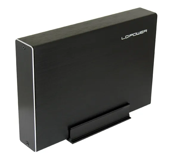 LC Power LC-35U3-Becrux-C1 hårddiskkabinett 3,5 SATA 6Gb/s USB 3.1 Gen 2, svart