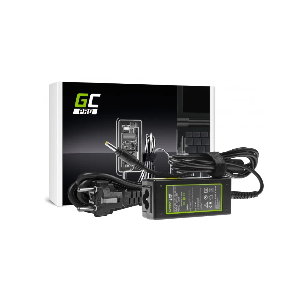 Green Cell PRO - Strömadapter - AC - 45 Watt - svart - för Lenovo IdeaPad 100-15 100S-14 110-15 Yoga 510-14 510-15