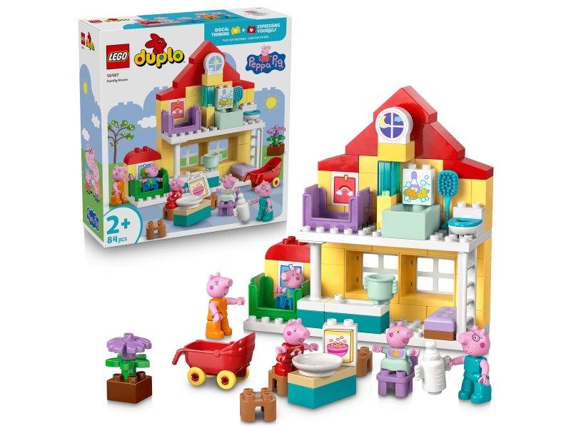 LEGO DUPLO Greta Gris Familjevilla 10467, bild 4