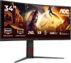AOC CU34G4Z / 34" / VA / 3440 x 1440 / 240 Hz / 0.3ms / 2xHDMI,DP, bild 2