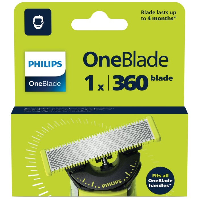 Philips QP410/50 OneBlade 360 Flex ersättningsblad, bild 3