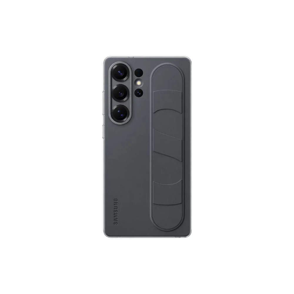 Samsung Galaxy S25 Ultra Standing Grip skal, svart