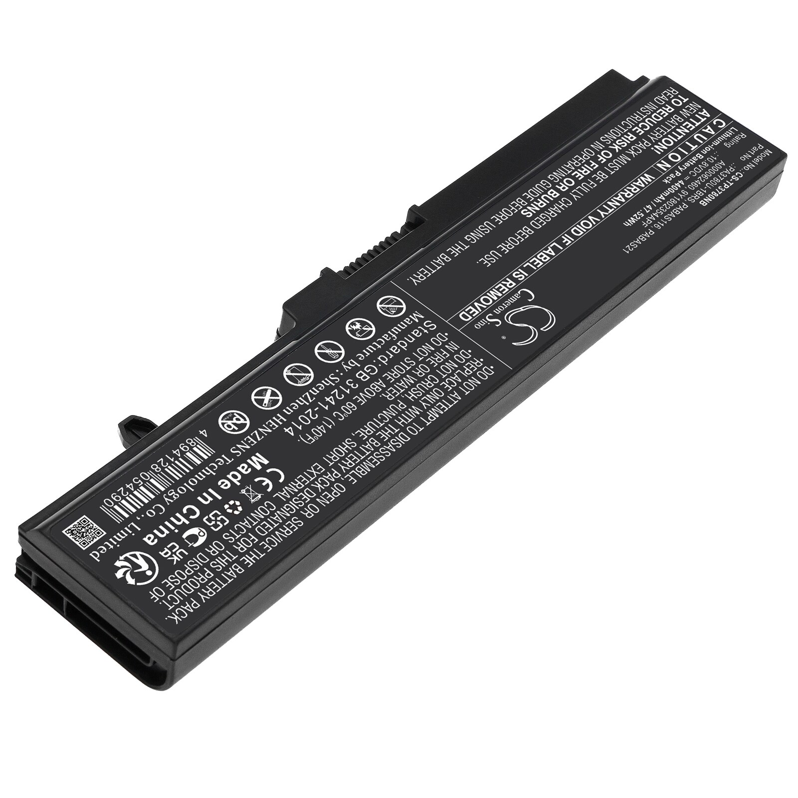 Batteri till Laptop, Bärbar dator för Toshiba Portege T110, Portege T112 m.fl., bild 2