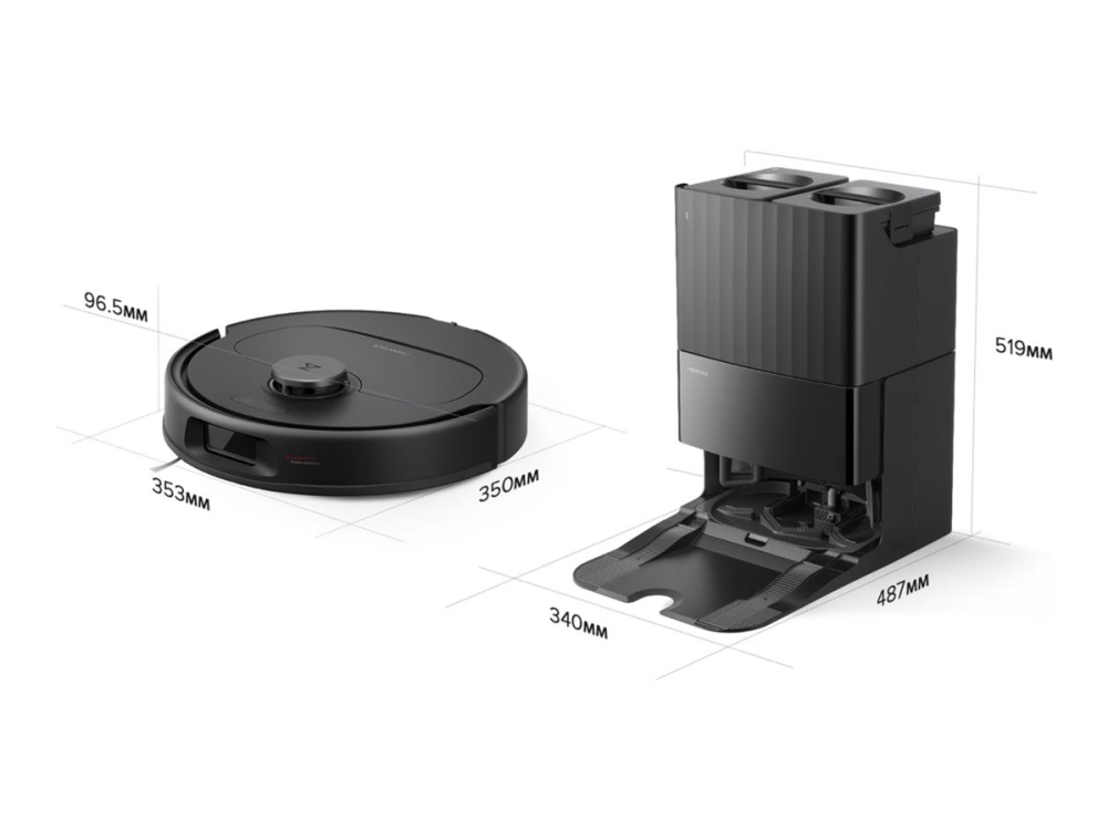 Roborock Qrevo S Pro Robotdammsugare RR1022 (svart)