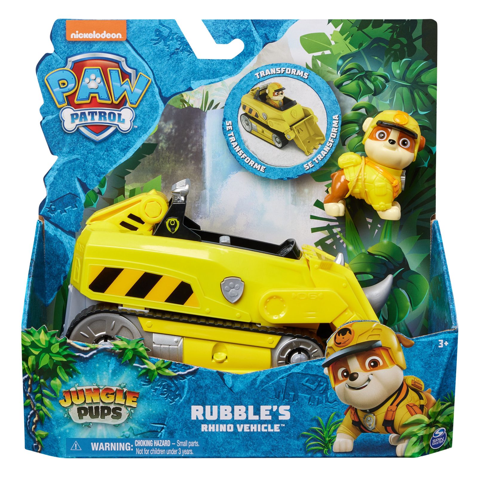 Paw Patrol - Jungle Themed Vehicle Rubble