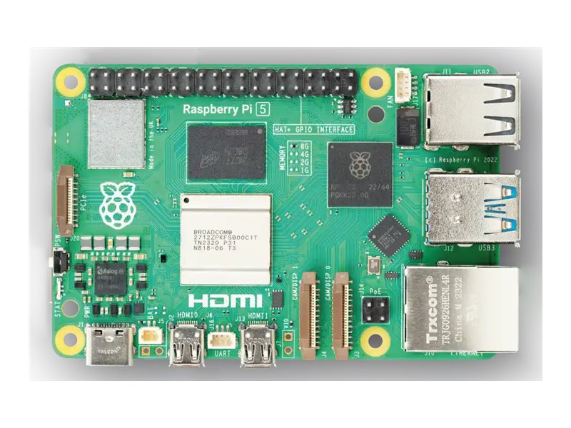 Raspberry Pi 5 8 GB enkortsdator