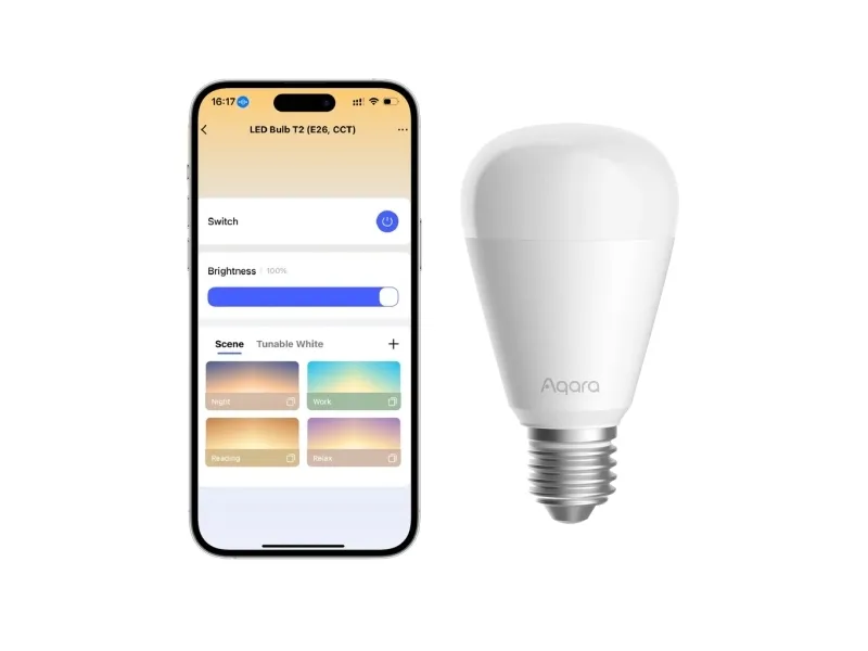 Aqara LED-lampa T2 CCT E27, bild 4
