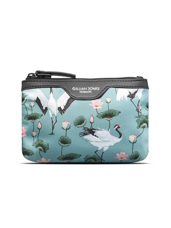 Gillian Jones - Makeup purse in Crane Dance Print, bild 4