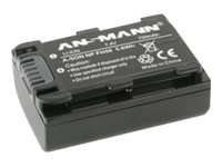 ANSMANN A-Son NP FH 50 - Batteri - 700 mAh - för Sony Cyber-shot DSC-HX200 Handycam DCR-SR72, SR75, SR77, SR80, SR82, SX30, SX31, SX50