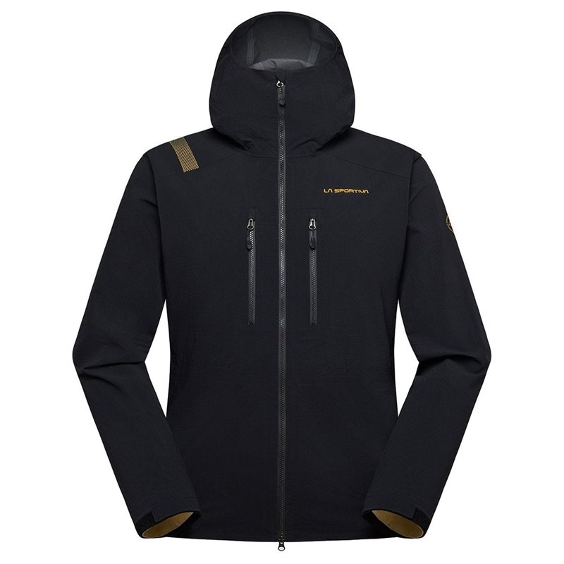 La Sportiva Helixir Shell Jkt M Black/Chalk - S