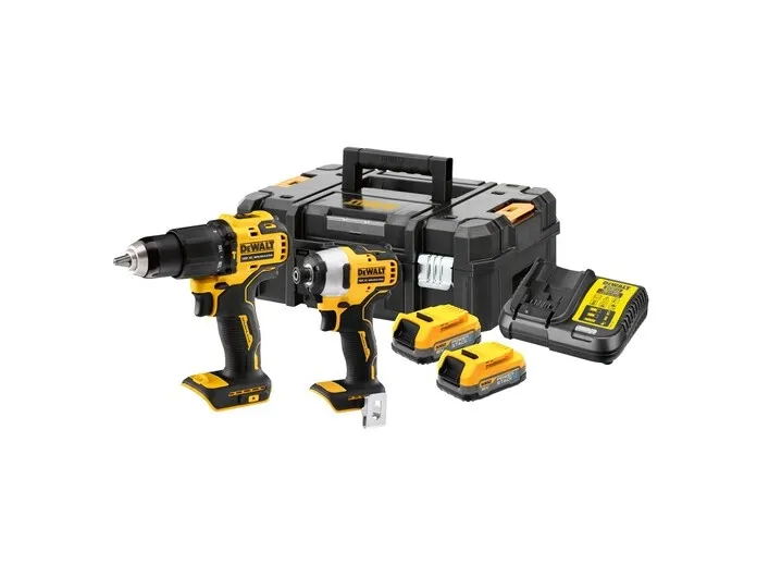 DeWALT DCK2062E2T-QW, 1/4, 200 nm, Batteri, 2 styck