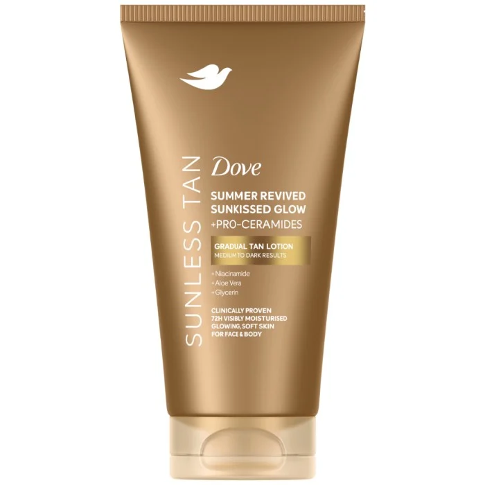 Dove Summer Revived Gradual Tan Lotion, Medium to Dark 75 ml