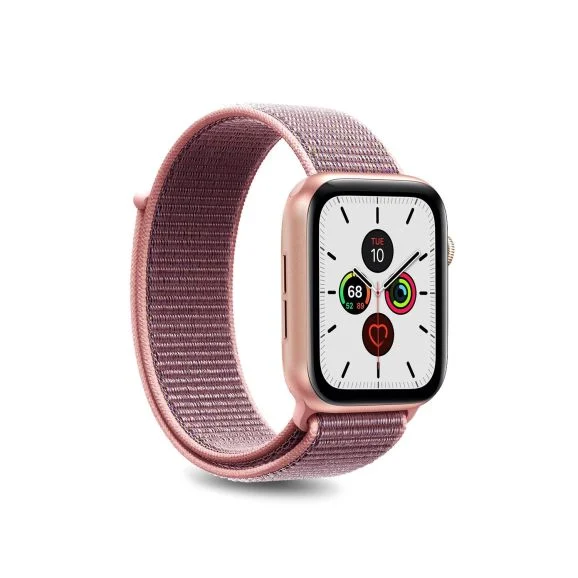 Puro Apple Watch 38-41mm nylonband (rosa), bild 3