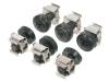 M6 korgmuttersats Digitus för 19" rack 50-pack, svart, bild 2