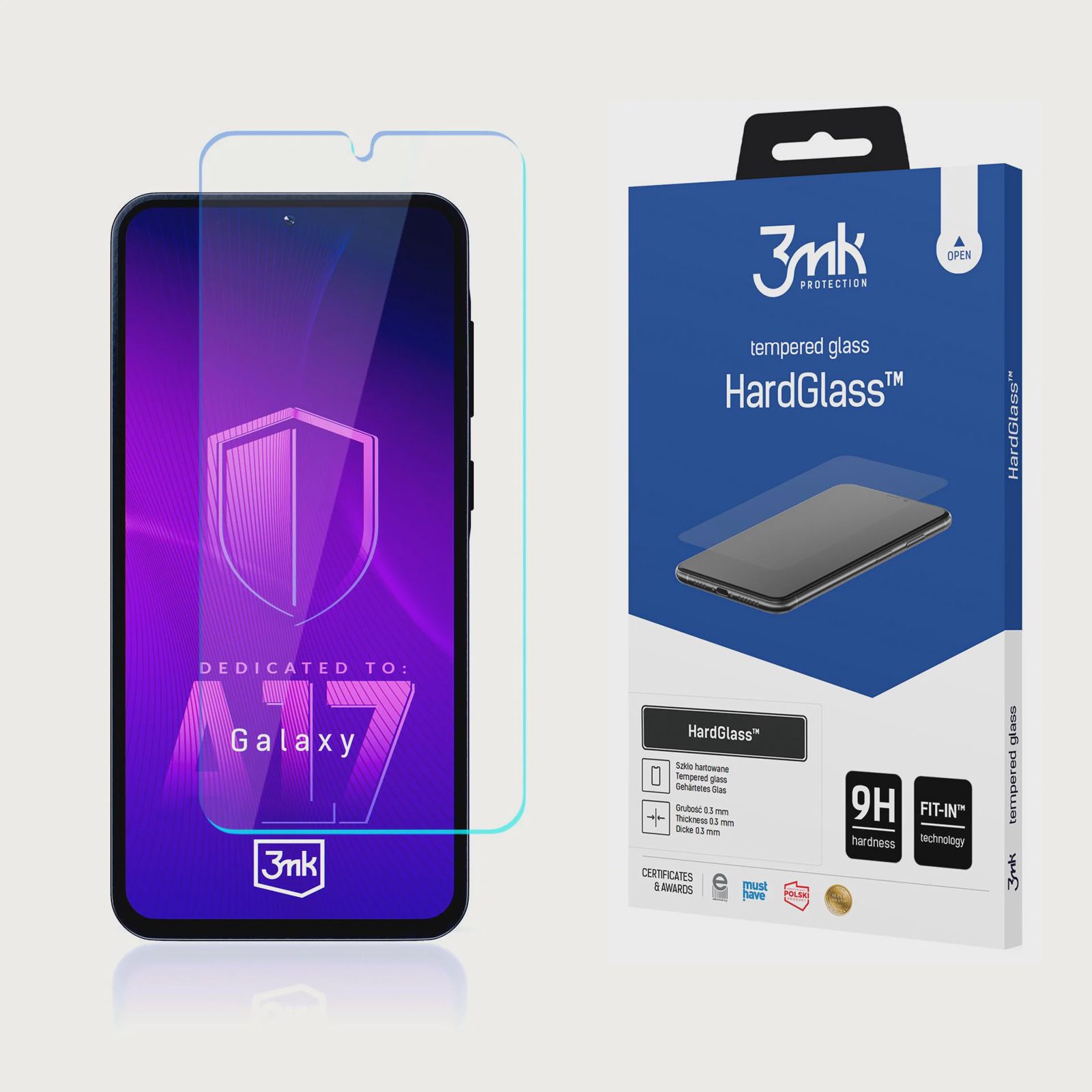 Härdat glas 3mk HardGlass™ till Samsung Galaxy A16, bild 2