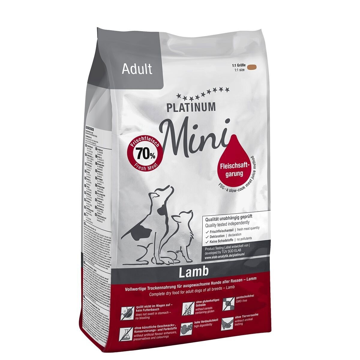 Platinum Mini Adult Lamb 900 g