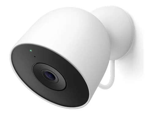 Google Nest 2:a generationens utomhus IP-kamera (kabelansluten/vit), bild 2