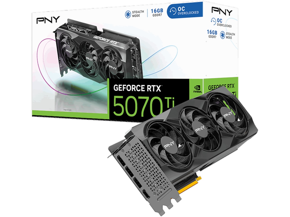 PNY GeForce RTX 5070 Ti 16GB OC