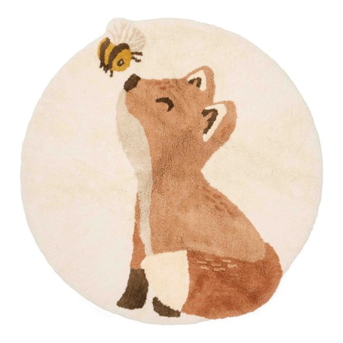Little Dutch - Rug Fox - Brown - 110x110 cm
