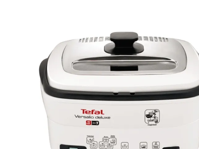Tefal FR4950 Versalio Deluxe fritös 9-i-1 1600 W 2 L, vit/svart