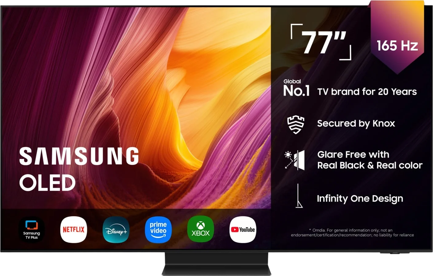 Samsung 77" 4K OLED TV 2026 - TQ77S95HFTXXC, bild 3