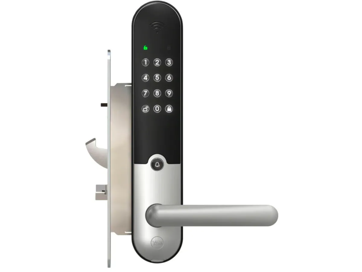 Yale Doorman L3S Flex smart dörrlås, borstat stål, bild 4