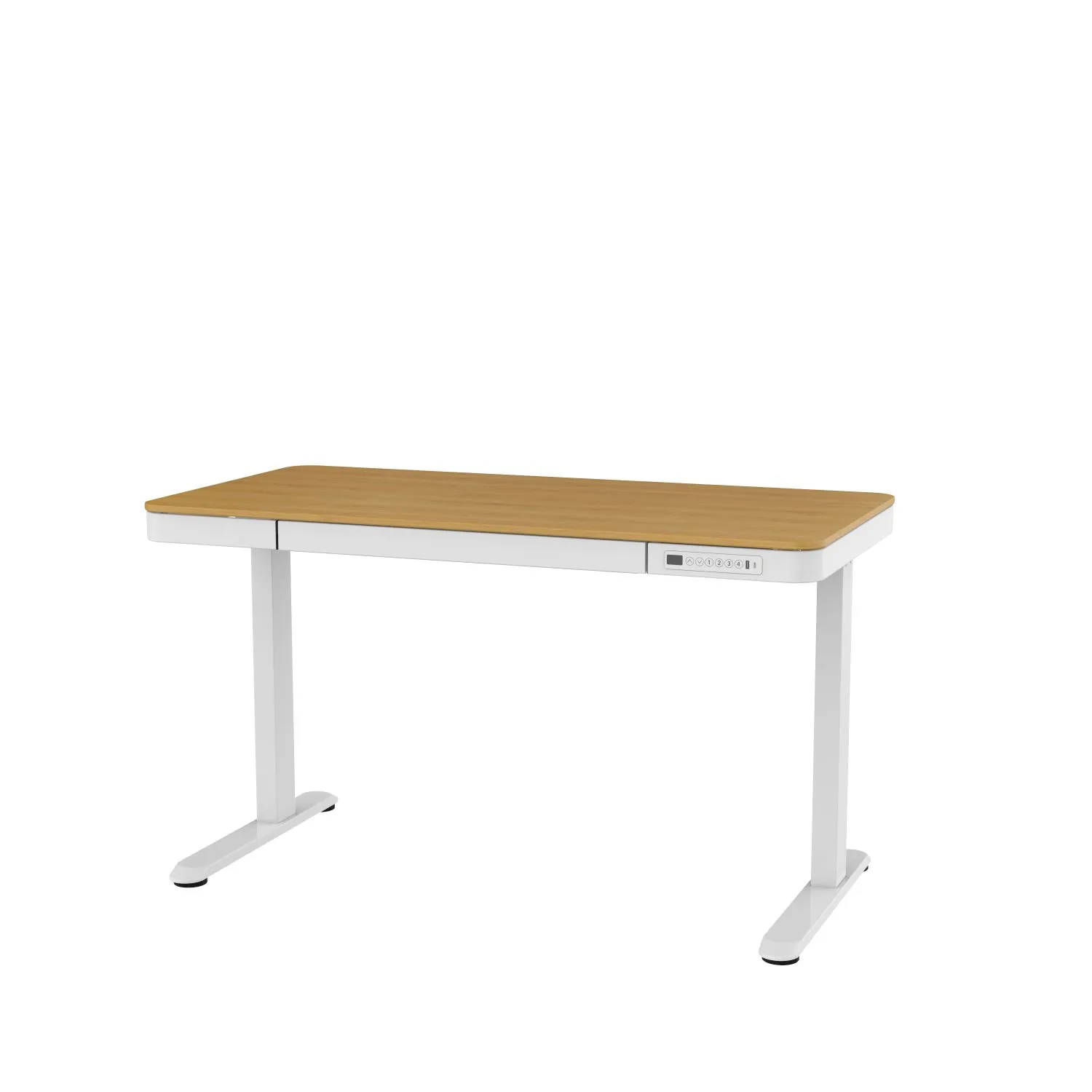 Activejet ET119S-B/D 120x60, Vit, Trä, 45 kg, 725 - 1225 mm, Trä, Rektangulär form, Stål
