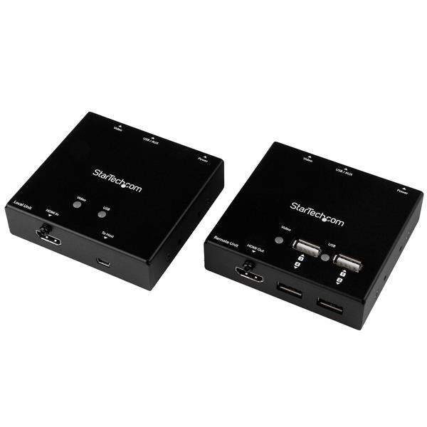 HDMI-förlängare StarTech.com HDMI over Cat6 Extender med 4-port USB Hub, 1080p@60Hz upp till 50m, bild 3