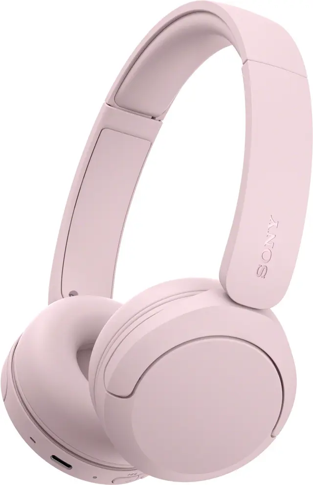 Sony WH-CH530 trådlösa on-ear-hörlurar, rosa