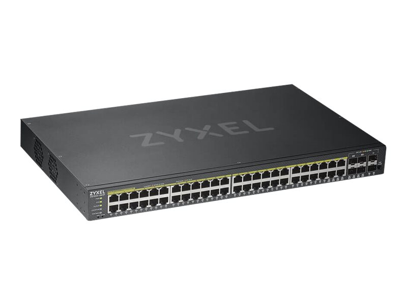 Zyxel Nebula GS1920-48HPv2 48G 4SFP PoE 375W Switch, bild 2