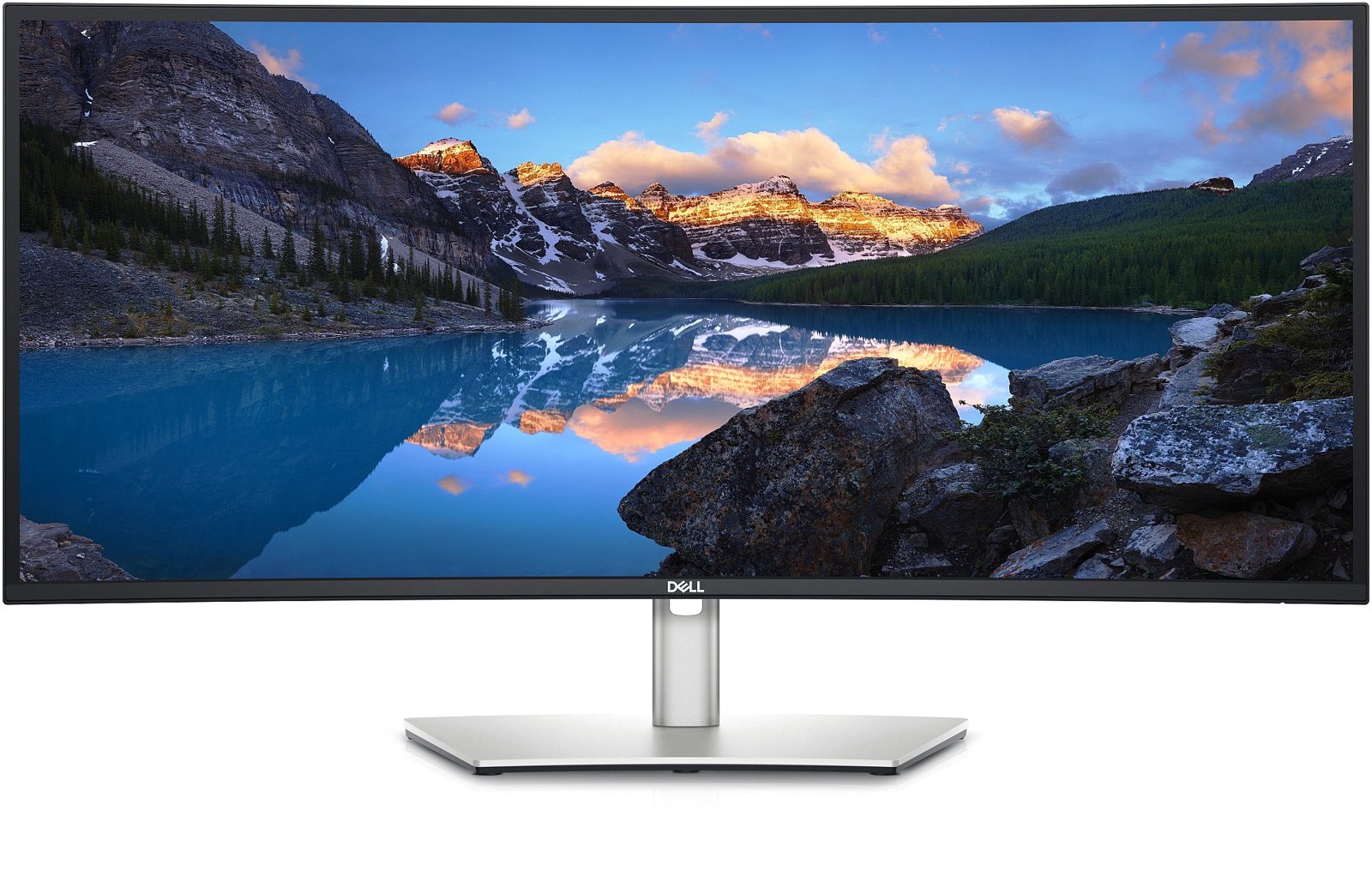 34.1" Dell UltraSharp U3423WE, Curved IPS 3440x1440, 5 ms, höjdjusterbar, 2xHDMI/DP/USB-C 90W, högtalare, USB 3.2-hubb, bild 3