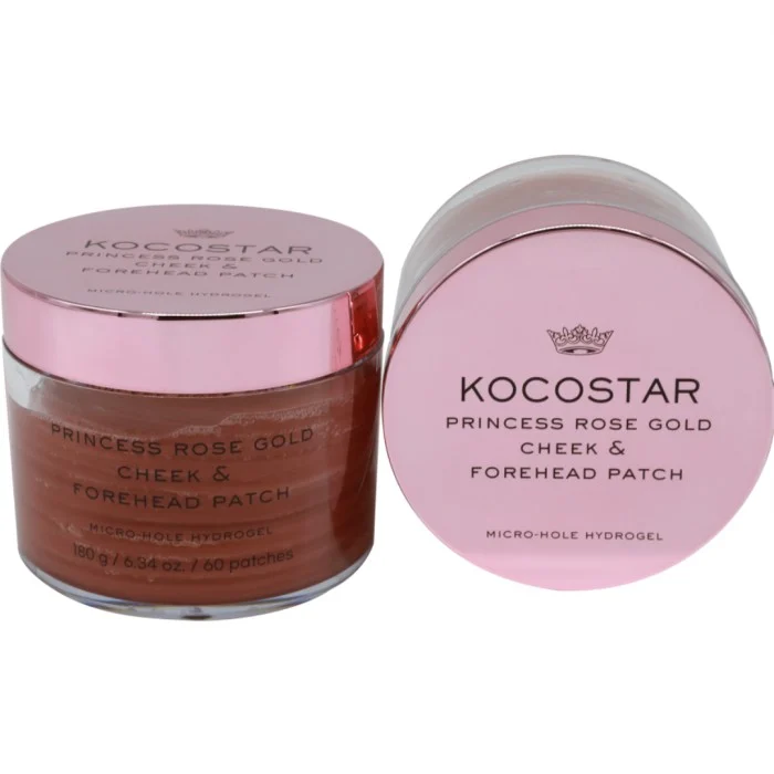 Kocostar Princess Rose Gold Cheek & Forehead Patch with Micro-Hole Hydrogel 60 pcs