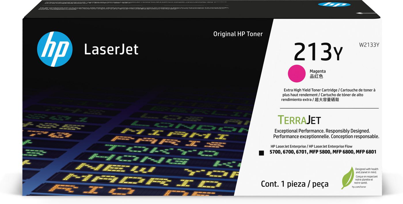 HP 213Y Magenta, 12000 sidor, bild 2
