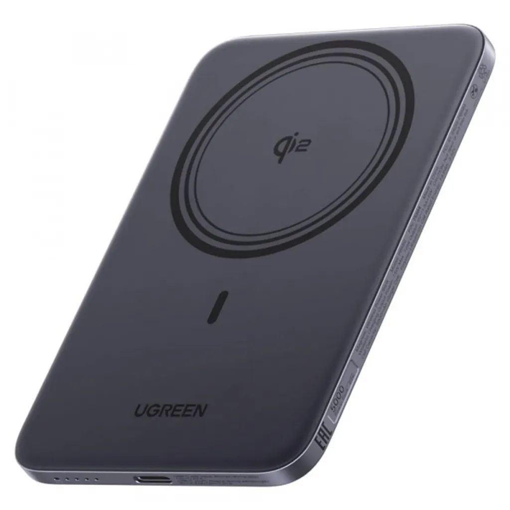 Ugreen PB580 Powerbank 5000mAh med MagSafe Trådlös laddning - Grå