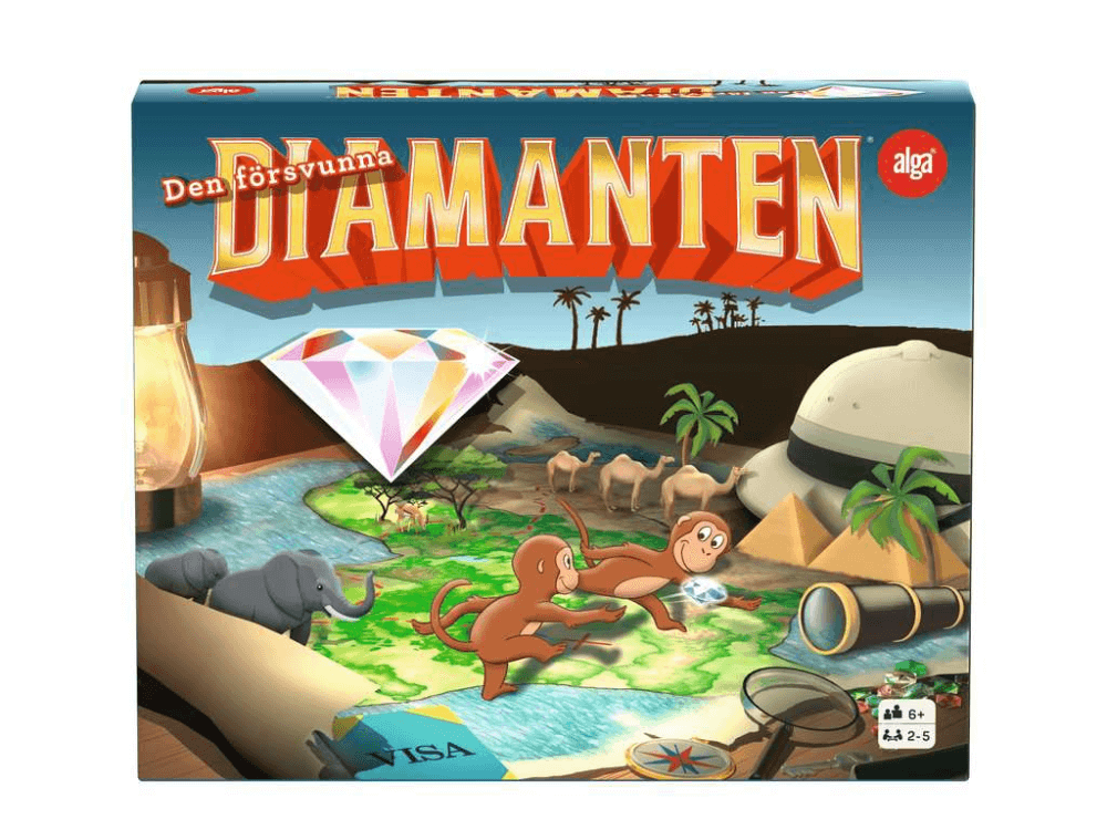 Alga Den Försvunna Diamanten (Sv)